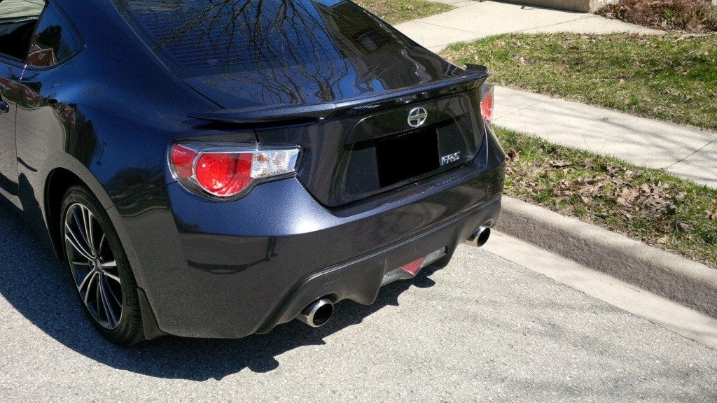 Scion FR-S Factory Lip No Light Spoiler (2013 and UP) - DAR Spoilers