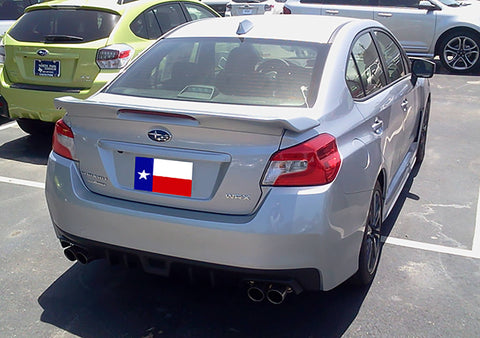Subaru WRX 4-Dr Custom Flush Lighted Spoiler (2015 and UP) - DAR Spoilers