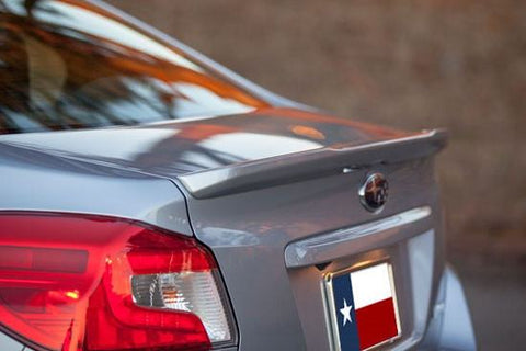 Subaru WRX 4-Dr Factory Lip No Light Spoiler (2015 and UP) - DAR Spoilers