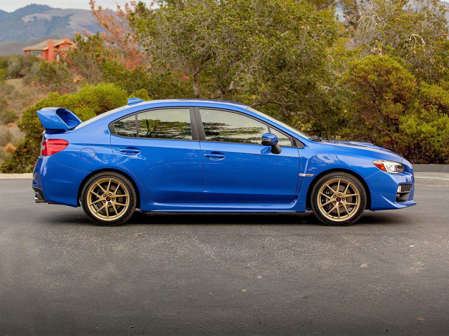 Subaru WRX "STi" Factory 2Post No Light Spoiler (2015 and UP) - DAR Spoilers