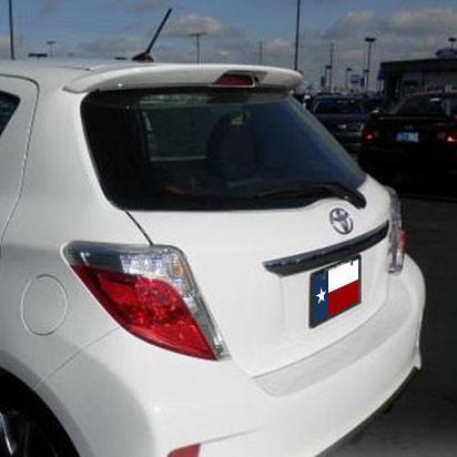 Toyota Yaris Hatchback Factory Roof No Light Spoiler (2012 and UP) - DAR Spoilers
