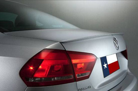 Volkswagen Passat Factory Lip No Light Spoiler (2012-2019) - DAR Spoilers